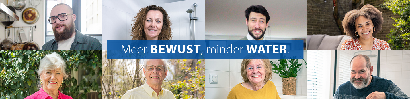 meer bewust minder water