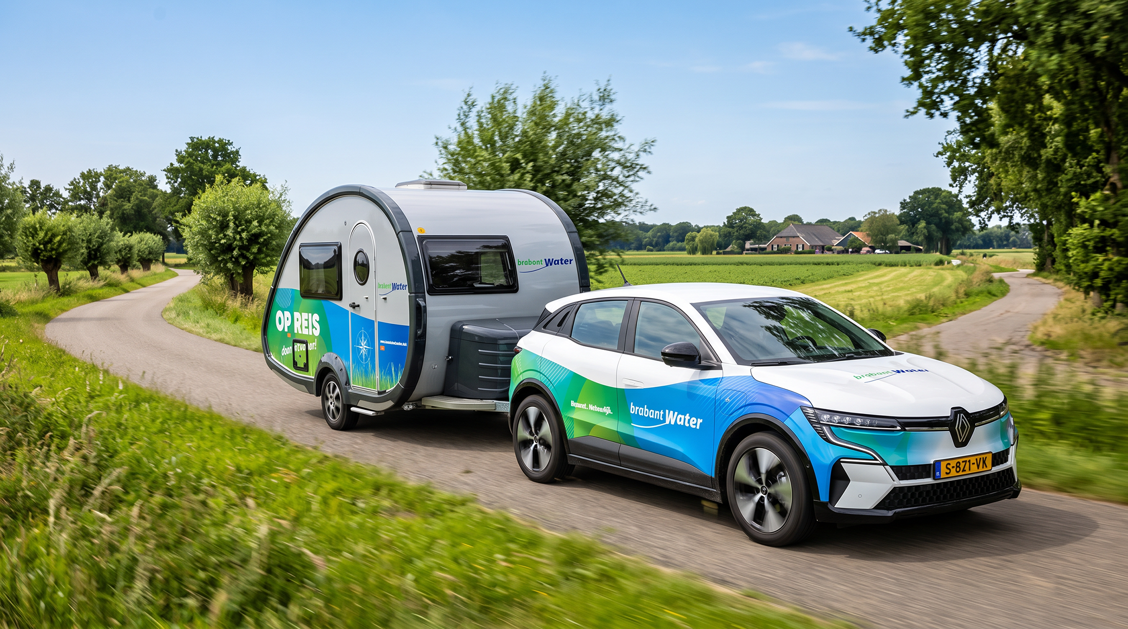 brabant water caravan op reis