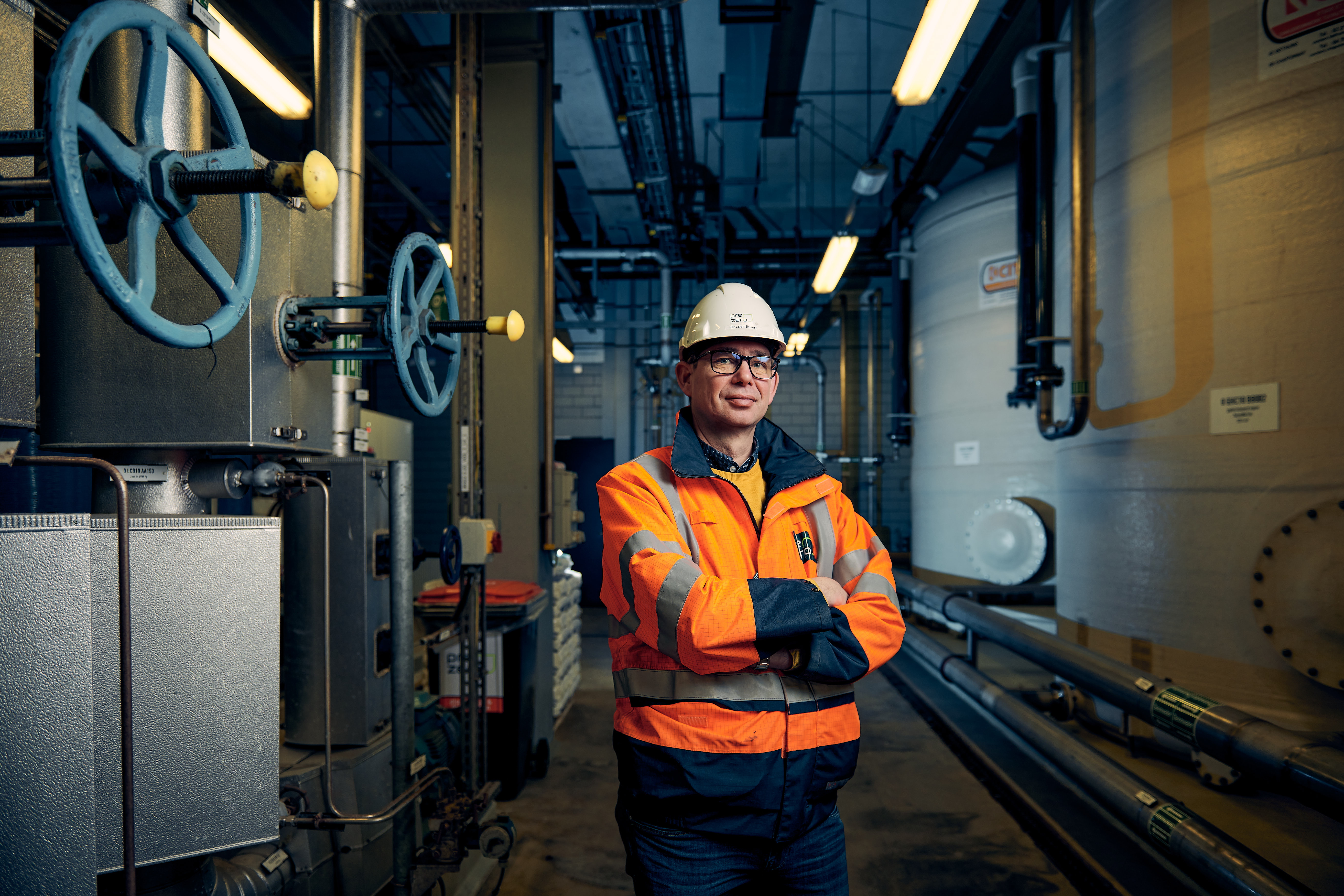 Casper Stuart, HSE-manager bij PreZero