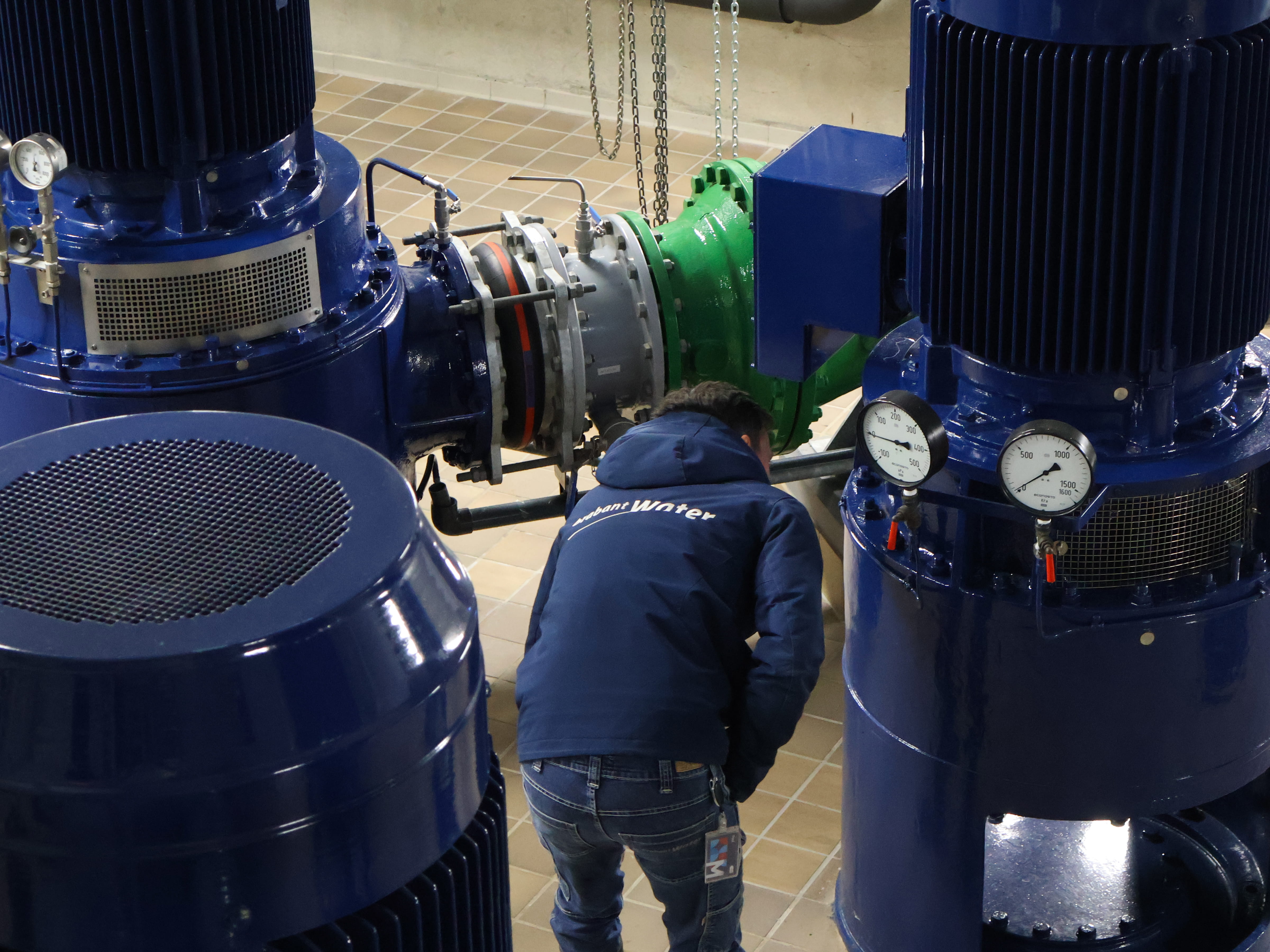 paul in waterproductiebedrijf