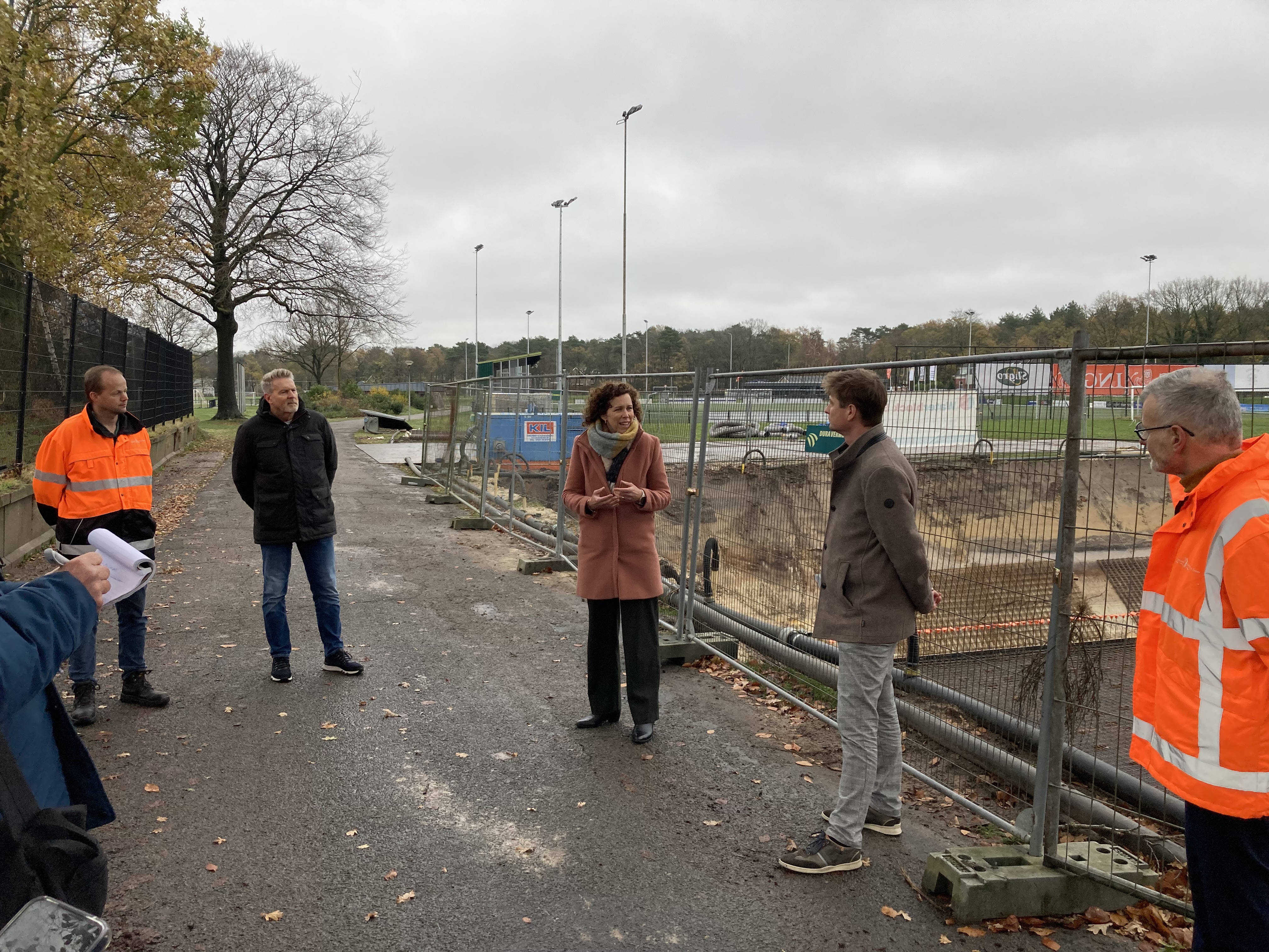 persmoment in Bergen op Zoom