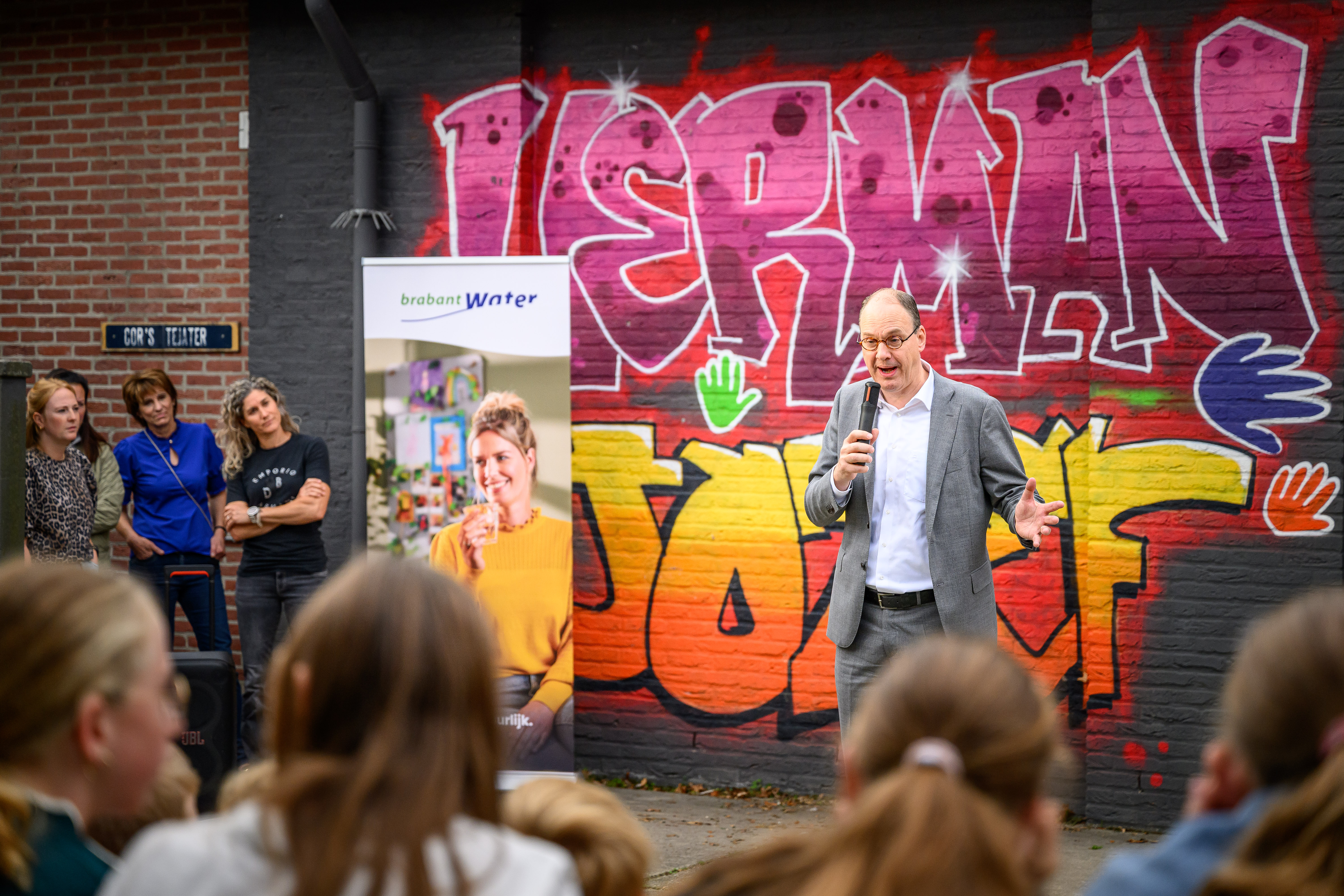 nationale kraanwaterdag opening door Rob van Dongen