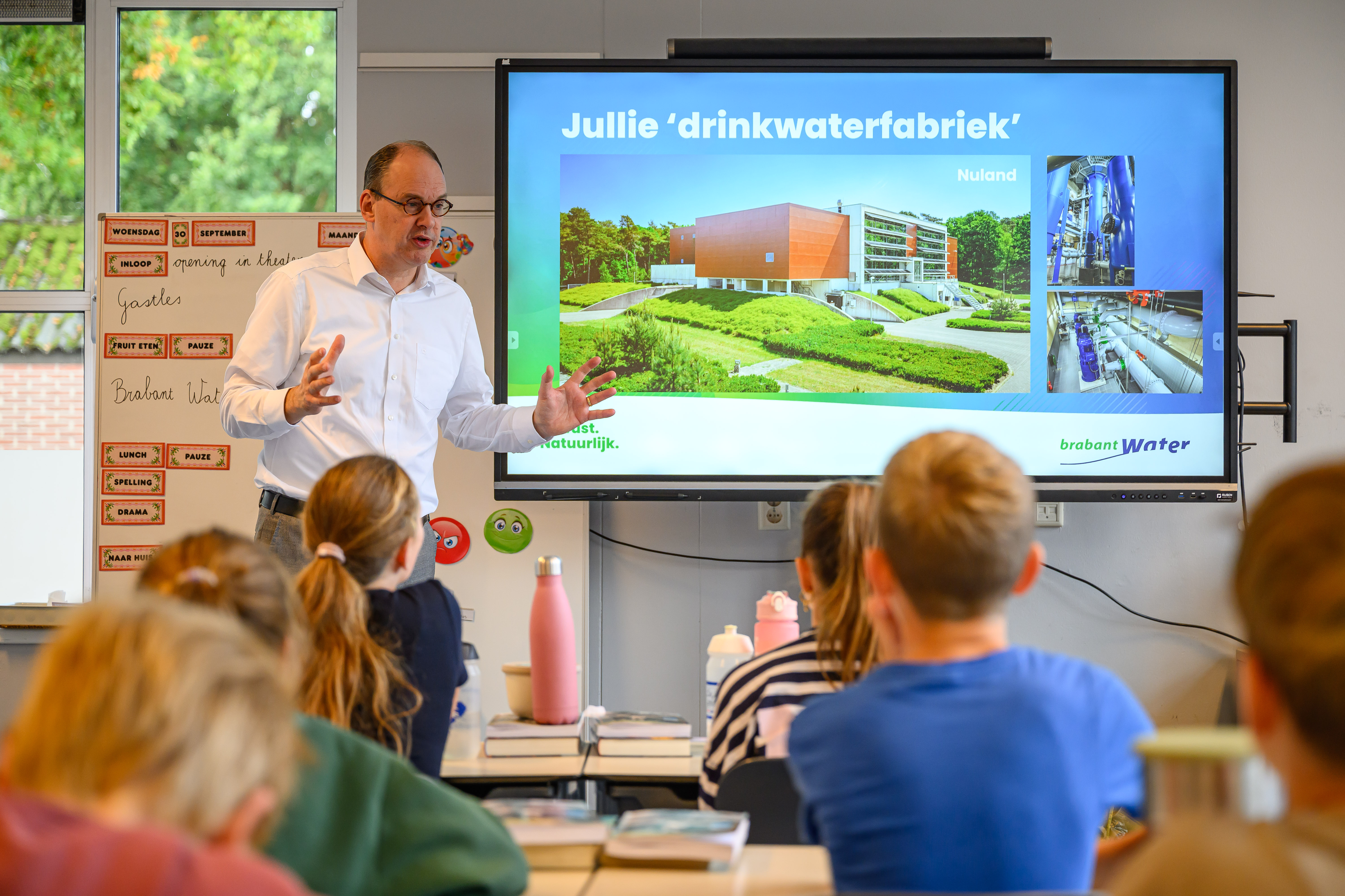 nationale kraanwaterdag gastles door Rob van Dongen