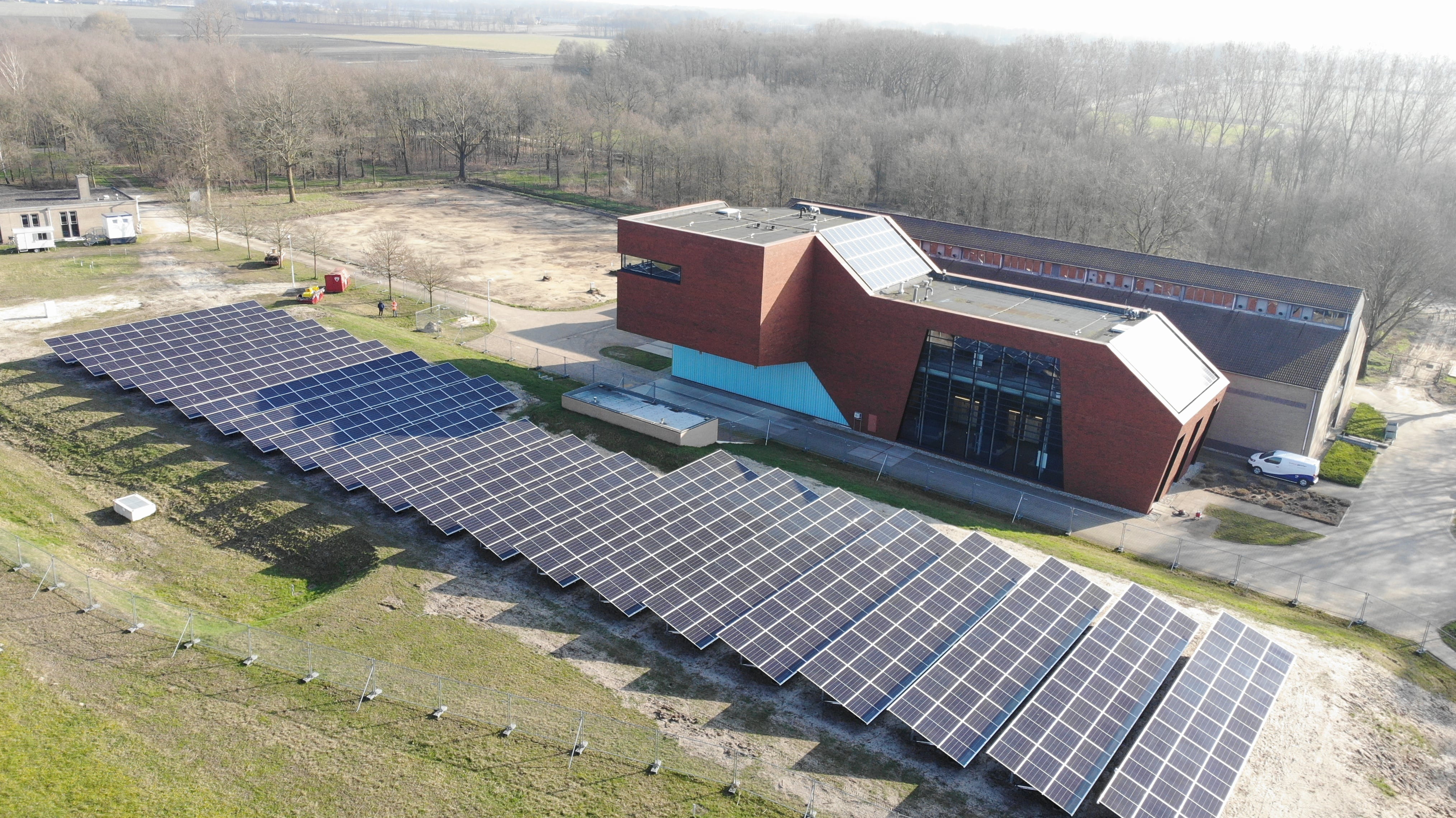 waterproductiebedrijf Veghel vanuit drone