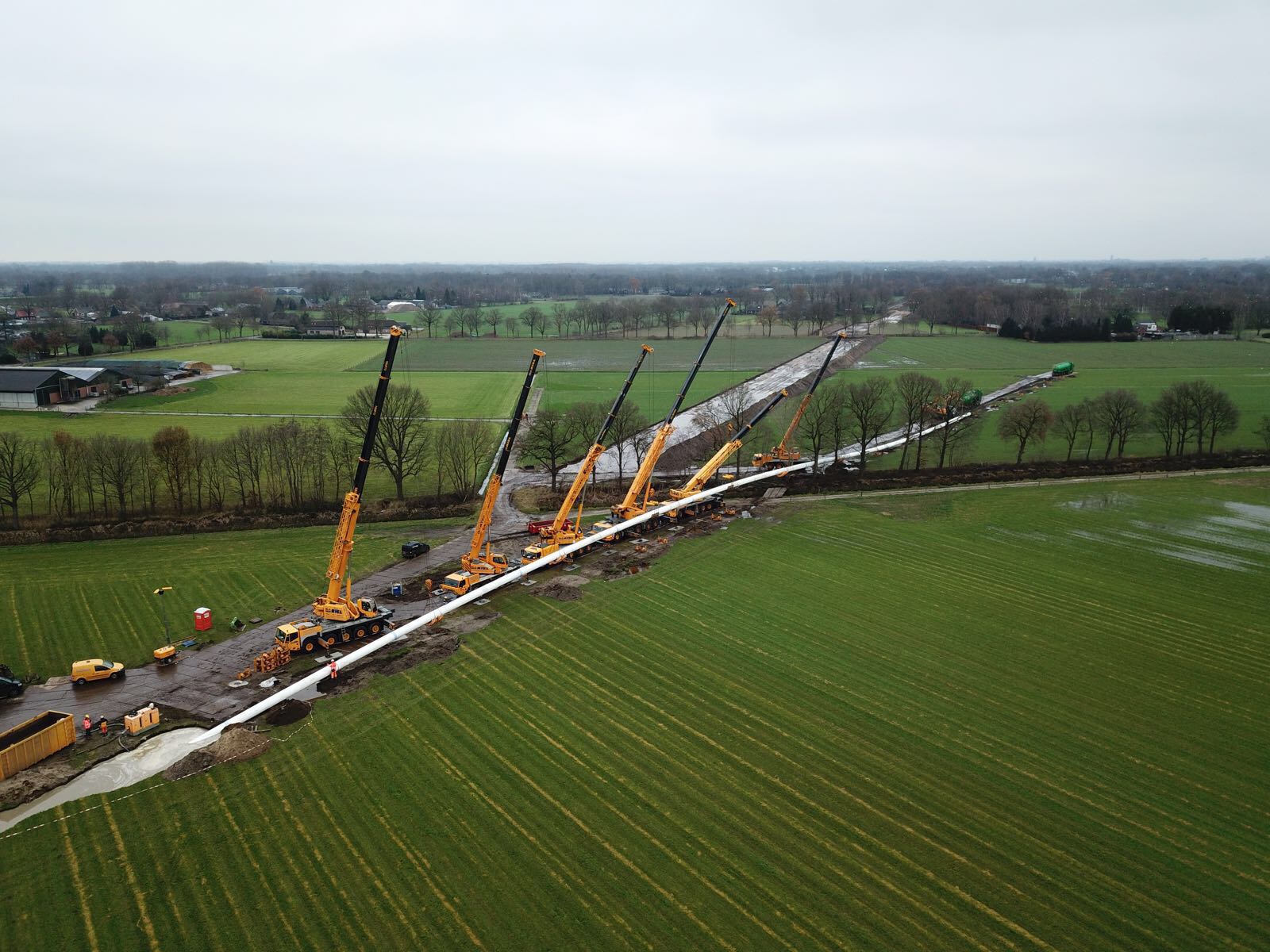 transportleiding vervanging