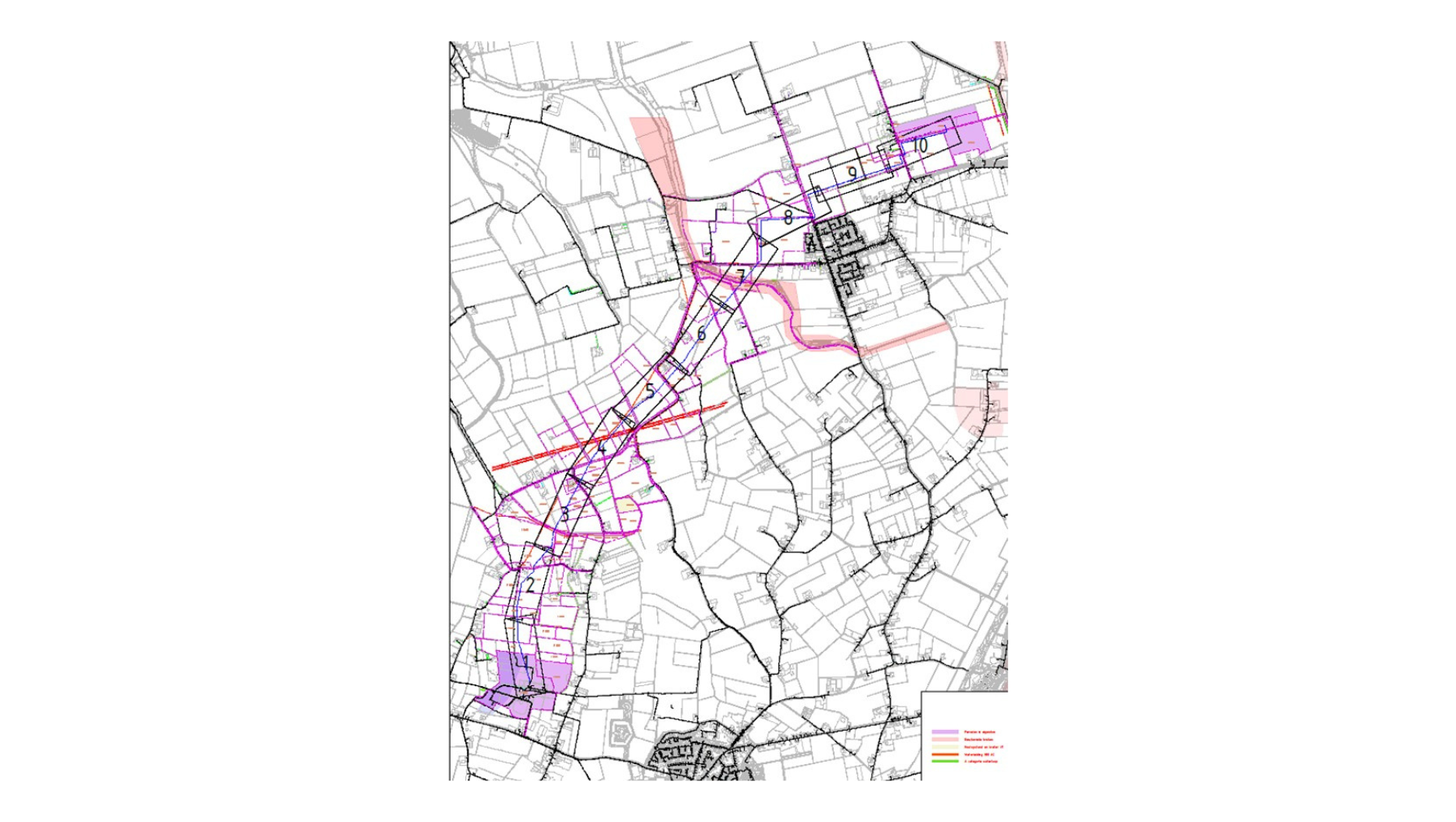 transportleiding tracé
