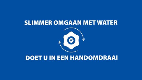 banner slimmer omgaan met water