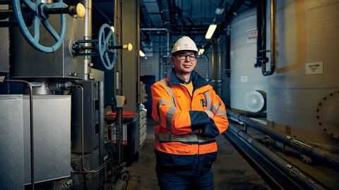 Casper Stuart, HSE-manager bij PreZero
