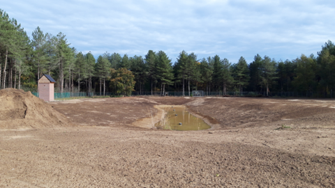 Nieuwe inrichting Vierlingsbeek