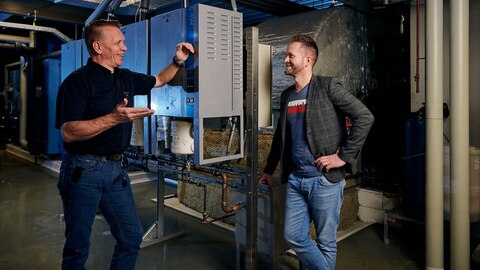 Johan van Erp en Marco Veld