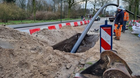 Werkzaamheden transportleiding Boxtel