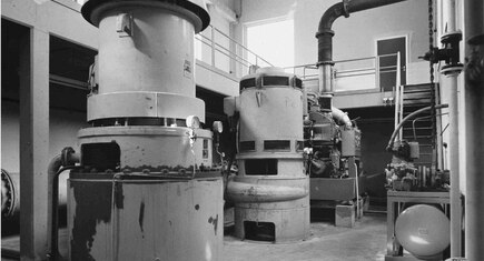 Pompstation vroeger