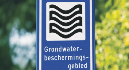 Bordje grondwaterbeschermingsgebied