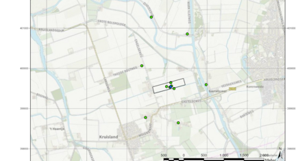Plattegrond van het perceel