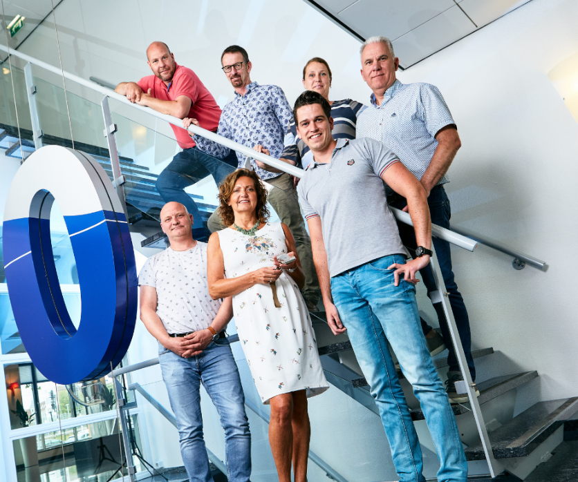 collega's op trap