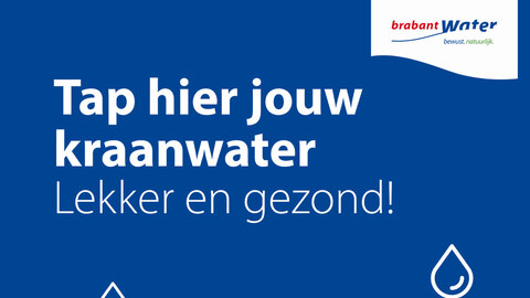 communicatiebord bij watertappunt