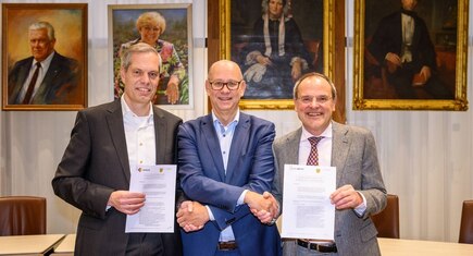 Vernieuwen samenwerking enexis en loon op zand